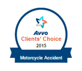 Avvo Clients' Choice 2015 for Motorcycle Accidents