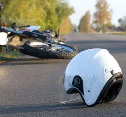where do most motorcycle crashes occur