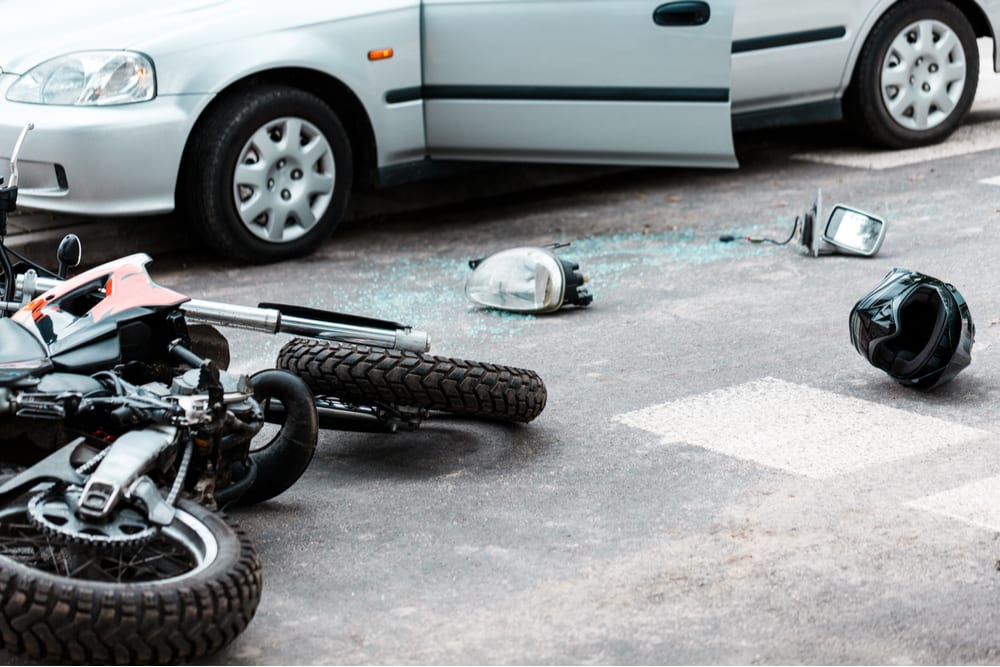 difference between motorcycle accident and car accident
