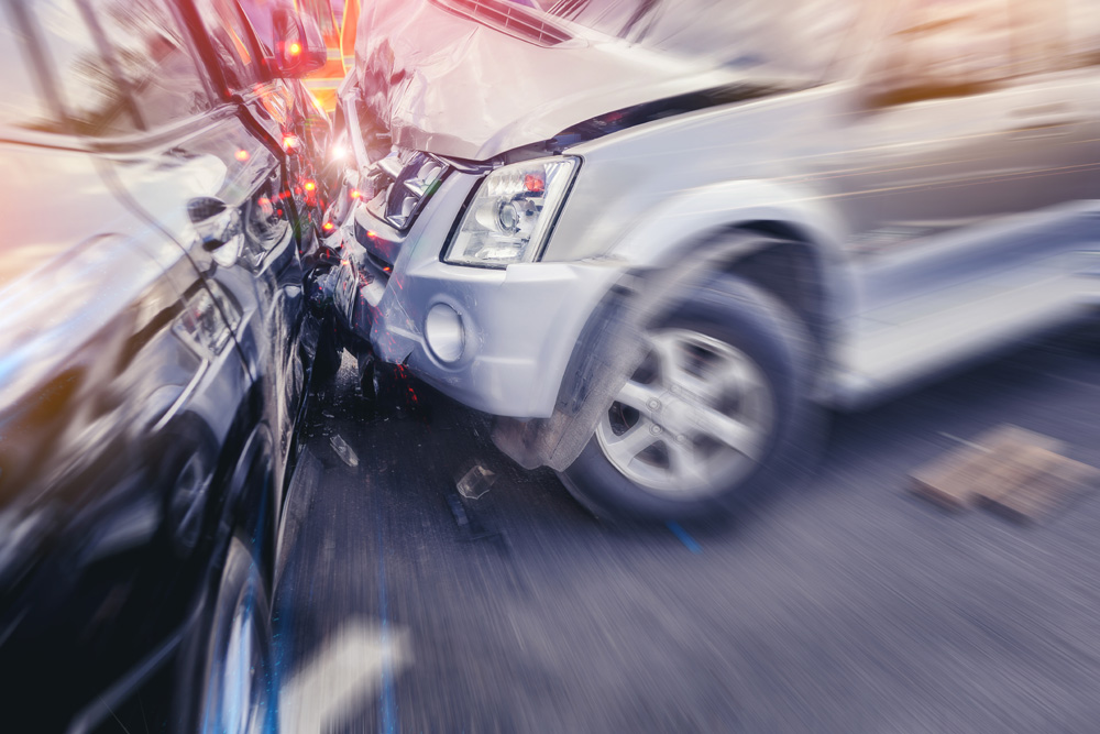 Car-crash-dangerous-accident-on-the-road
