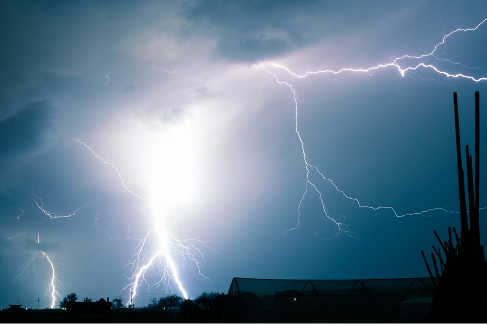 Lightning-strikes-a-motorcyclist