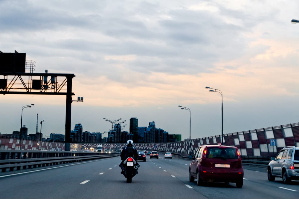 Motorcycle-lane-splitting